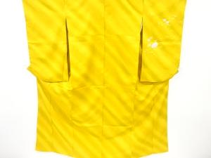 芝草に牡丹・桜模様二尺袖着物